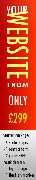 Your website from only £299